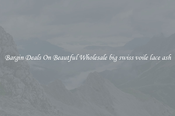 Bargin Deals On Beautful Wholesale big swiss voile lace ash