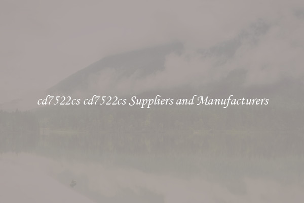 cd7522cs cd7522cs Suppliers and Manufacturers