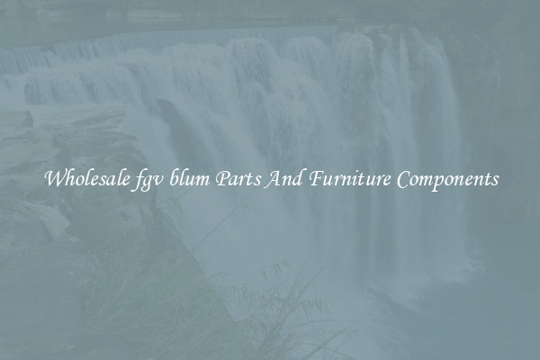 Wholesale fgv blum Parts And Furniture Components