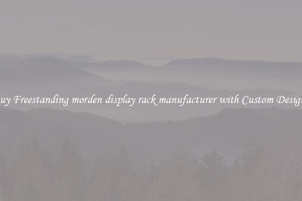 Buy Freestanding morden display rack manufacturer with Custom Designs